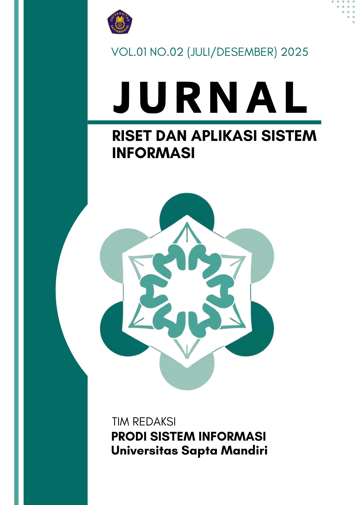 					View Vol. 1 No. 02 (2025): Jurnal Riset dan Aplikasi Sistem Informasi
				